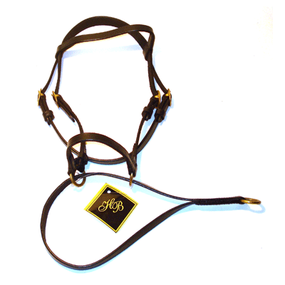 1007 HB Luxe Lederen Voorbrenghoofdstel