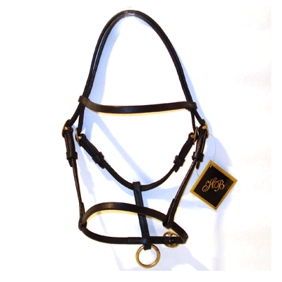 1008 HB Luxe Lederen Voorbrenghoofdstel