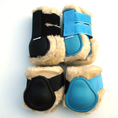 11118 Beenbeschermingset met bont