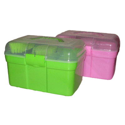 1603 Gevulde Poetskoffer Roze
