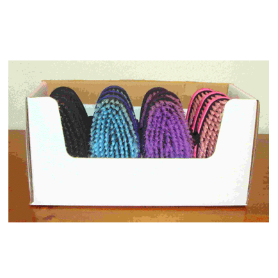 1614 HB Soft Touch Body Brush Klein Display  assortie