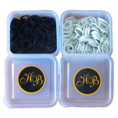 1620 HB Manenelastiekjes Zwart