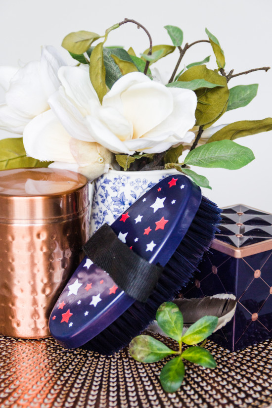 1640 HB Sterren print Body brush