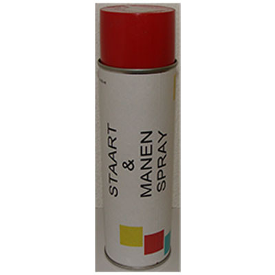 836 HB Spuitbus Staart en manen spray ( result spray)