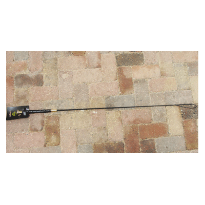 1802 HB Dressuurzweep Gold Zwart 110cm