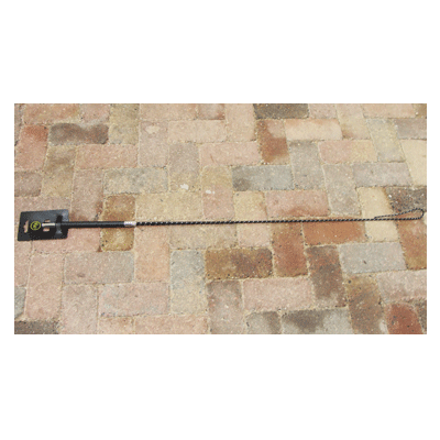 1803 HB Dressuurzweep Silver Zwart 100cm