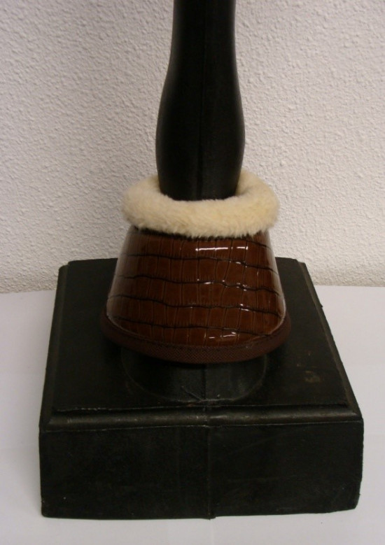218 HB springschoenen Zwart-croco XS