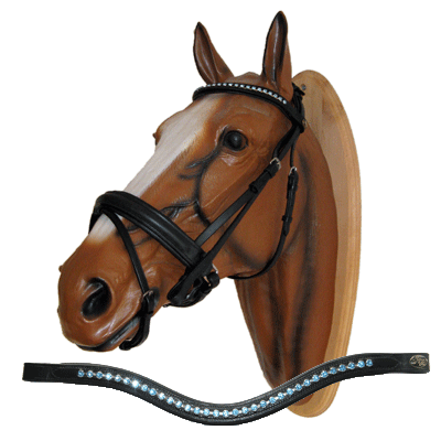 360 HB Hoofdstel Tropical Blue Pony