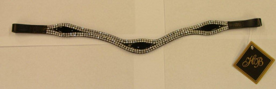 533 HB frontriem Bended Cob