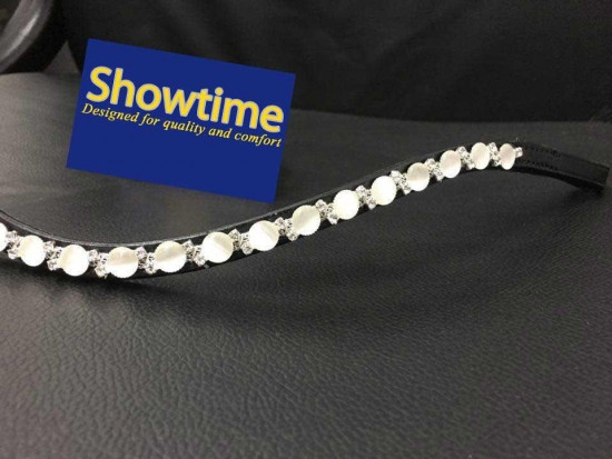 535 HB Showtime White Swarofski Opaal Mixed Zwart Cob 