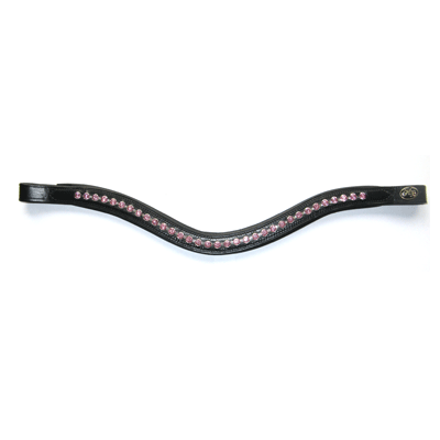 527 HB Frontriem 'Olympic' Pink Stones Pony
