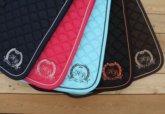 699HB Sports Zadeldek Glamour Full VZ Bruin