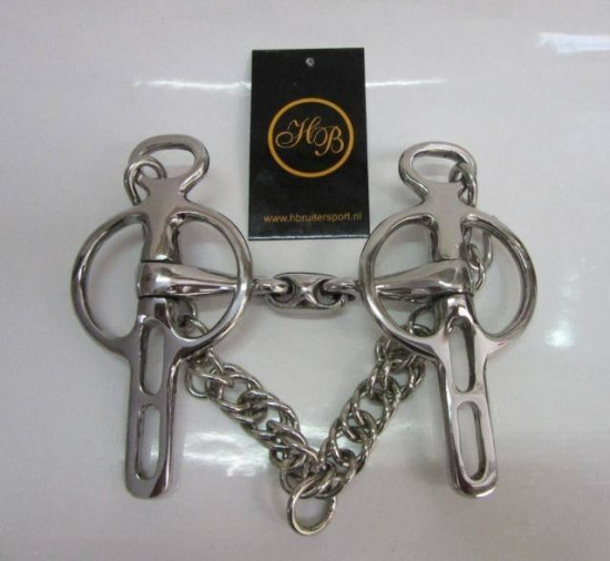 851 Mini Liverpool bit dubbel gebroken 9,5cm