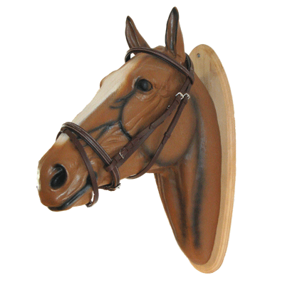 330C HB Hoofdstel met luxe wit sierstiksel Havanna Cob