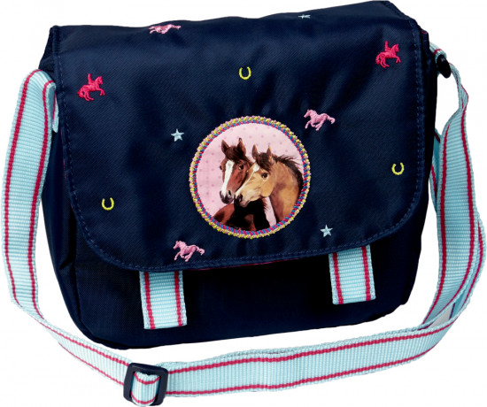 P-12 Paardenvriend Schoudertas Blue edition 