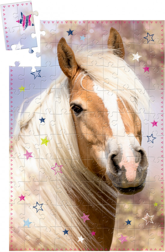 P-17 Paardenvriend I Love Haflingers legpuzzel