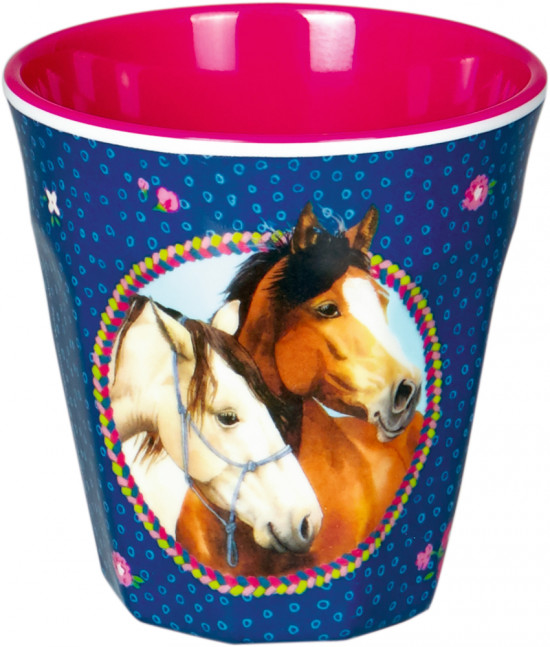 P-6 Melamine beker Paardenvriend 
