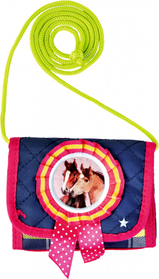P-8 Borstbuidel+kokarde Blue Ed. Paardenvriend 