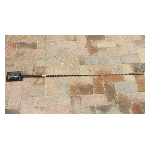 1803 HB Dressuurzweep Silver Zwart 100cm