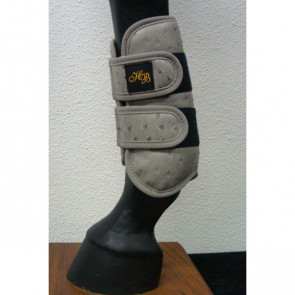 299 HB Comfort Struisvogel print M Silver