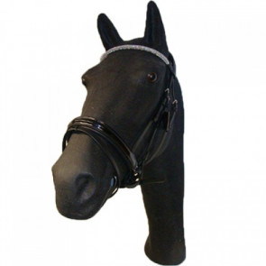 362  HB Hoofdstel Dubai shine zwart/zwart