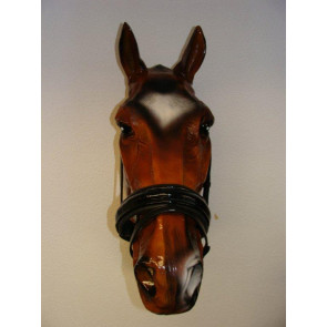 419 HB neusriem lak extra breed zwart met grijze croco Cob