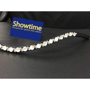535 HB Showtime White Swarofski Opaal Mixed Zwart Cob 