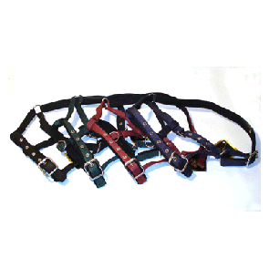707 HB Nylon Veulenhalster Neopreen Bordeaux
