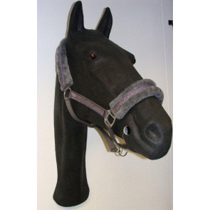 725 HB Glamour halster Grijs Shetland