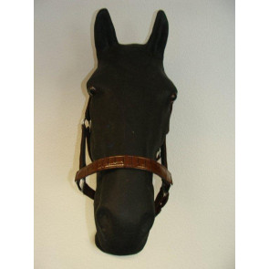 737 HB Halster Dundee Croco Bruin-Bruin Pony