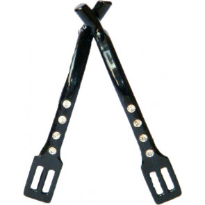 846 HB rvs staaf sporensets crystal colors 20 mm