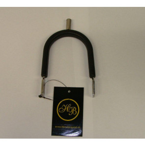 847 HB sporen rvs met rubber bekleed 3cm