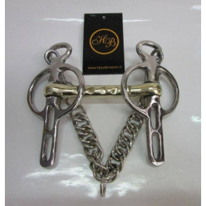 853 Mini Liverpool stang Gold Brass 9,5cm