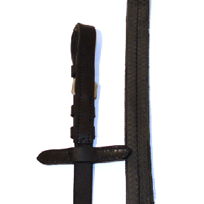 912 HB Rubberen Teugels Zwart Cob