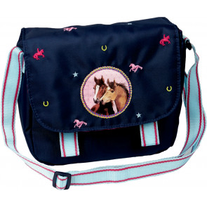 P-12 Paardenvriend Schoudertas Blue edition 