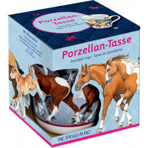 P-4 Beker porselein Paardenvriend 