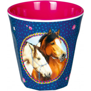 P-6 Melamine beker Paardenvriend 